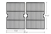 Hongso 19 1/4 Inch Porcelain Cast Iron Grill Grate Cooking Grid Nexgrill 720-0511 20-0336, Aussie, Kenmore, Jenn-Air, Weber Genesis Series, PCB152 - Grill Parts America