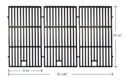 Hongso 19 1/4 inch Porcelain Coated Cast Iron Grill Grates Replacement for Brinkmann 810-8502-S 810-8501-S, Charmglow 720-0234 720-0396, Jenn-Air 720-0337 Gas Grill,5 Burner Ducane Stainless, PCE223 - Grill Parts America