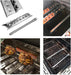 Hongso 5 Burner Gas BBQ Grill SS Burners and Heat Plates for Master Forge - Grill Parts America