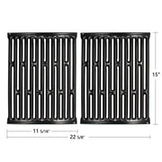 Hongso 7523 7521 7522 15 Inches Porcelain Enameled Cooking Grill Grates Replacement Grid - Grill Parts America
