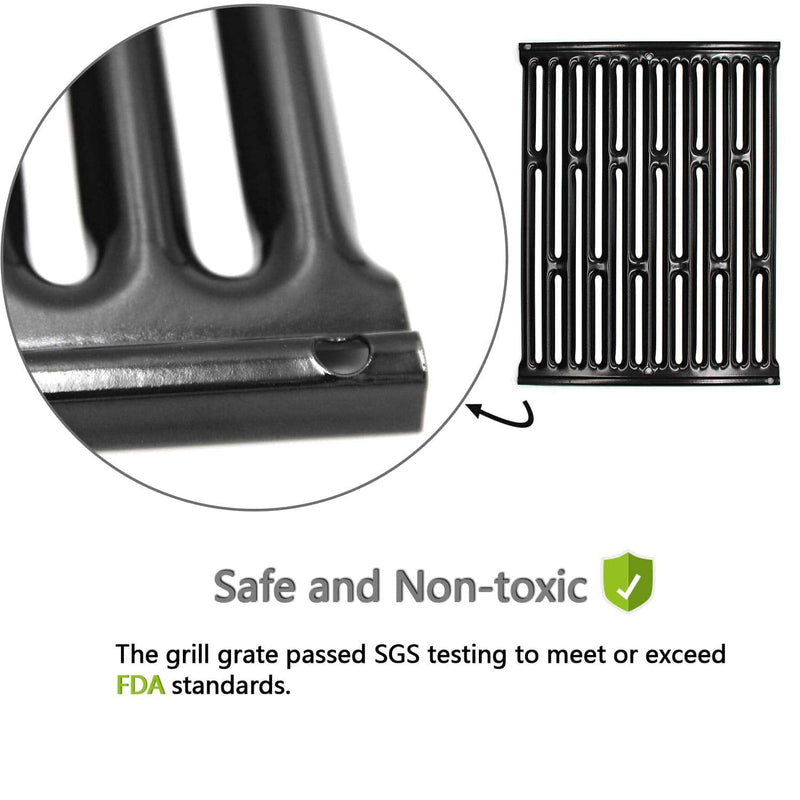 Hongso 7523 7521 7522 15 Inches Porcelain Enameled Cooking Grill Grates Replacement Grid - Grill Parts America