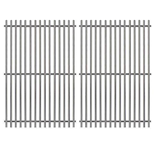 Hongso 7528 19.5 Inches #304 Stainless Steel Cooking Grill Grates Replacement for Weber Genesis E and S Series, 2-Pack SCG528 - Grill Parts America