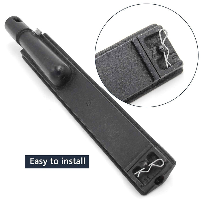 Hongso Gas Grill Stainless Steel Heat Plate Shield and Cast Iron Burner Repair Kit Replacement for Jenn Air 720-0061, 3 Pack (CBF301, SPA231) - Grill Parts America