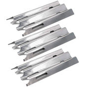 Hongso Grill Replacement Part Stainless Steel Heat Shield Plate Tent Burner Cover Flame Tamer SPZ081 3-PK - Grill Parts America