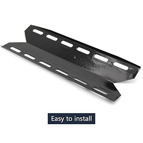 Hongso PPB341 (3-Pack) BBQ Gas Grill Porcelain Steel Heat Plates, Heat Shield, Heat Tent, Burner Cover, Vaporizor Bar, and Flavorizer Bar Replacement for Charmglow, Nexgrill, Perfect Flame(17 5/16 - Grill Parts America