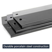 Hongso PPE051 (3-Pack) Porcelain Steel Heat Plate, Heat Shield, Heat Tent, Burner Cover, Vaporizor Bar, and Flavorizer Bar Replacement - Grill Parts America