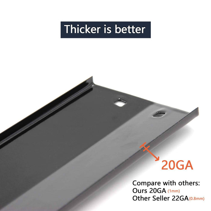 Hongso PPE051 (3-Pack) Porcelain Steel Heat Plate, Heat Shield, Heat Tent, Burner Cover, Vaporizor Bar, and Flavorizer Bar Replacement - Grill Parts America