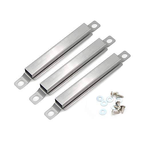 Hongso SBE592(3-Pack) Stainless Steel Cross Over Burner Replacement for Select Gas Grill Models by Charbroil, Kenmore and Others (6 3/8 - Grill Parts America