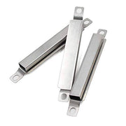 Hongso SBE592(3-Pack) Stainless Steel Cross Over Burner Replacement for Select Gas Grill Models by Charbroil, Kenmore and Others (6 3/8 - Grill Parts America