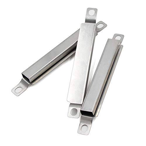 Hongso SBE592(3-Pack) Stainless Steel Cross Over Burner Replacement for Select Gas Grill Models by Charbroil, Kenmore and Others (6 3/8 - Grill Parts America