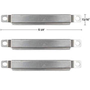 Hongso SBE592(3-Pack) Stainless Steel Cross Over Burner Replacement for Select Gas Grill Models by Charbroil, Kenmore and Others (6 3/8 - Grill Parts America