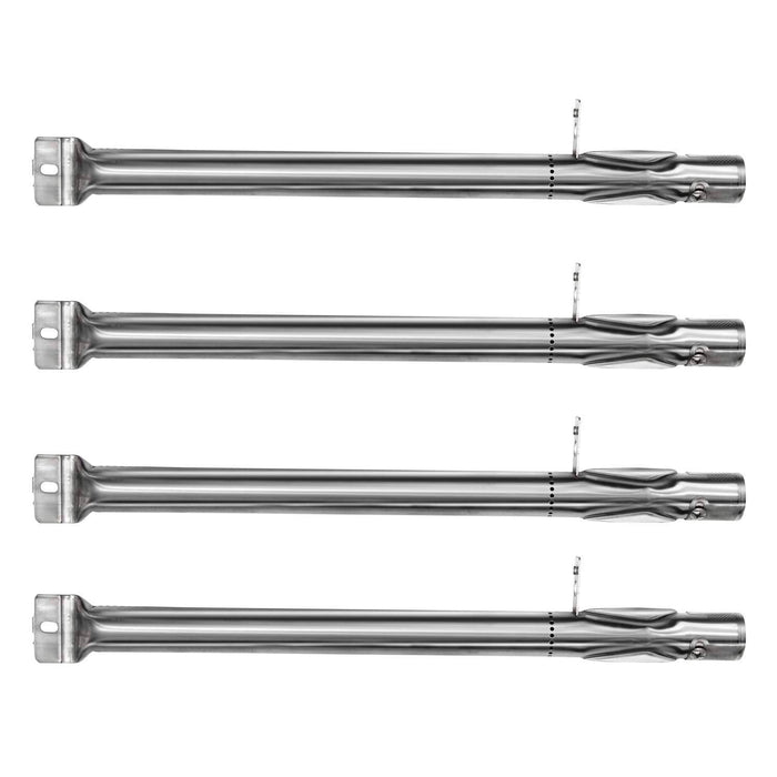 Hongso SBF231 (4-Pack) Universal BBQ Gas Grill Replacement Stainless Steel Pipe Tube Burner for BBQ Pro - Grill Parts America
