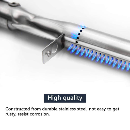 Hongso SBF231 (4-Pack) Universal BBQ Gas Grill Replacement Stainless Steel Pipe Tube Burner for BBQ Pro - Grill Parts America