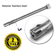 Hongso SBF231 (4-Pack) Universal BBQ Gas Grill Replacement Stainless Steel Pipe Tube Burner for BBQ Pro - Grill Parts America