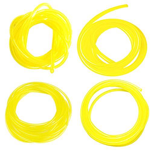 HOOAI Fuel Line - 4X 6ft Fuel Hose Fuel Tube (4 Sizes) for Poulan Craftman Chainsaw String Trimmer Blower - Grill Parts America
