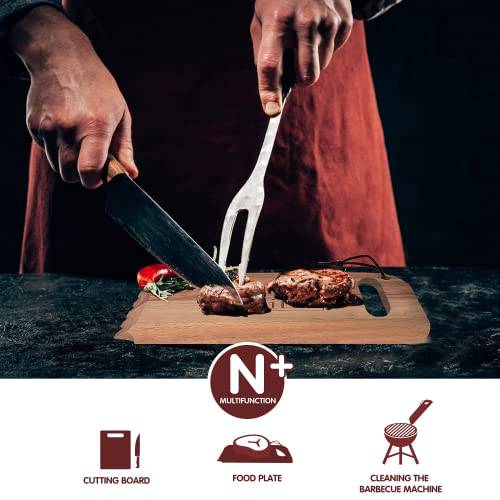 Wood Grill Scraper, Wooden Grill Scraper, Wooden Grill Cleaner Scraper, Wood BBQ Scraper for Grill, Wooden Barbeque Grill Grate Cleaner - Grill Parts America