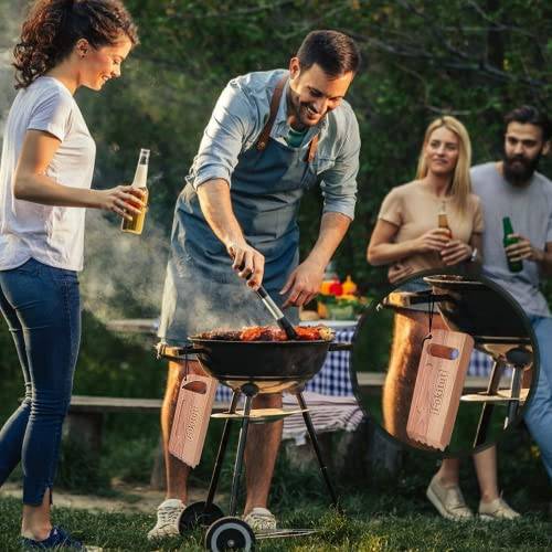 Wood Grill Scraper, Wooden Grill Scraper, Wooden Grill Cleaner Scraper, Wood BBQ Scraper for Grill, Wooden Barbeque Grill Grate Cleaner - Grill Parts America