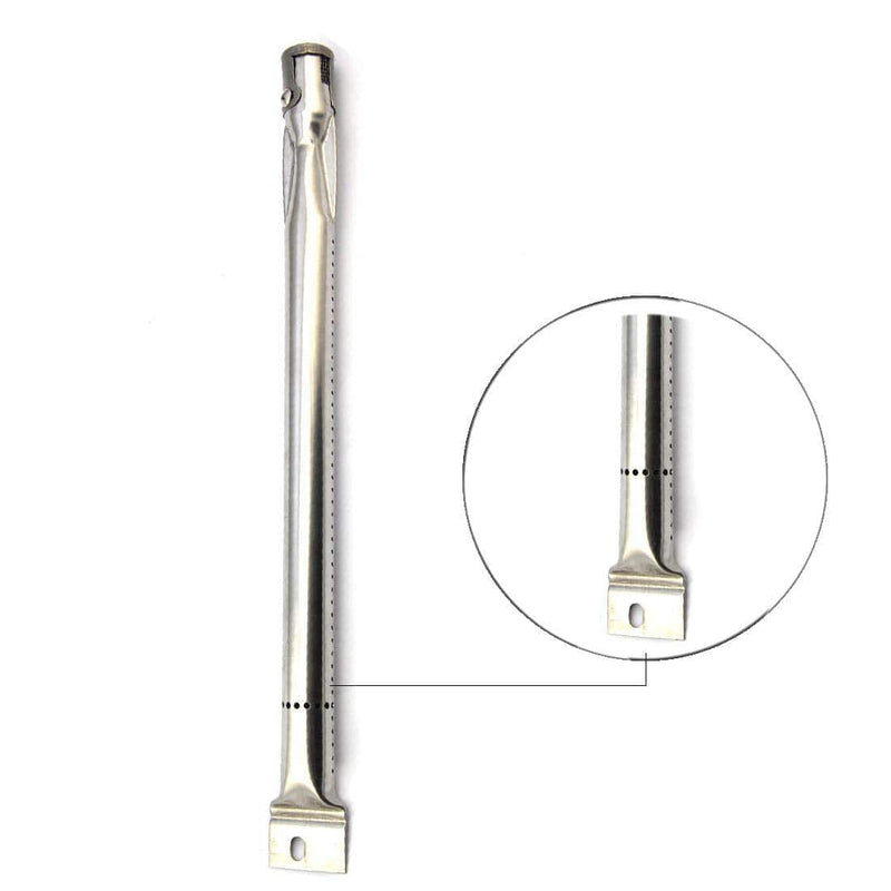 Hotsizz 14051 (3-pack) Universal Stainless Steel Burner Replacement for BBQ Gas Grill Brinkmann, Charmglow , Charmglo, Uniflame Model Grills and C - Grill Parts America