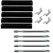 Htanch PN2311(5-Pack) SA9521(5-Pack) S9429(4-Pack) Replacement for Brinkmann Gas Grill 810-2545-W 810-9520-S Burner, Heat Plate,Carry Over Tube - Grill Parts America