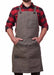 Hudson Durable Goods - Heavy Duty Waxed Canvas Work Apron with Tool Pockets, Cross-Back Straps & Adjustable M to XXL - Grill Parts America