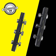 Huthbrother Snow Blower Impeller Modification Kit - 1/4" 4-Blade Universal, for Modifies 2-Stage Machine (4) - Grill Parts America