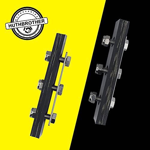 Huthbrother Snow Blower Impeller Modification Kit - 1/4" 4-Blade Universal, for Modifies 2-Stage Machine (4) - Grill Parts America