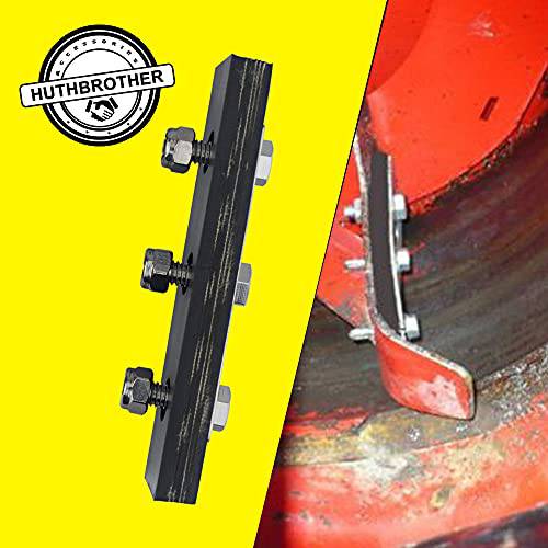 Huthbrother Snow Blower Impeller Modification Kit - 1/4" 4-Blade Universal, for Modifies 2-Stage Machine (4) - Grill Parts America