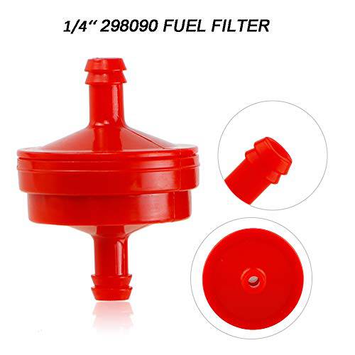 HUZTL 120-440 Primer Bulb with 44-2750 298090-s Primer Bulb Fuel Filter Primer Line for Toro fit Lawn-Mower and Snow-Blower HSK635 Carburetor 66-7460 - Grill Parts America