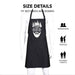 Ihopes Funny Aprons for Men - Black Kitchen Chef Apron with 2 Pockets and Adjustable Neck Strap - Grill Parts America