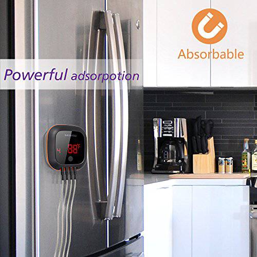 Inkbird IBT-4XS Bluetooth Wireless Meat Grill Thermometer  (Four Probe) - Grill Parts America