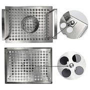 Jorsun Beer Can Chicken Stand Holder Rack, Stainless Steel Chicken Stand for Smoker and Grill - Grill Parts America