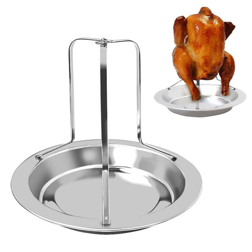 KALREDE Beer Can Chicken Roaster Rack - (7.68 by 6.5 Inch) - Grill Parts America