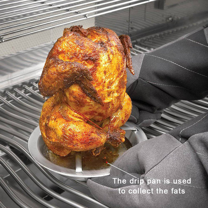 KALREDE Beer Can Chicken Roaster Rack - (7.68 by 6.5 Inch) - Grill Parts America