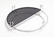 Kamado Joe KJ-HCICG Classic Joe Half Moon Cooking Grate, Cast Iron - Grill Parts America