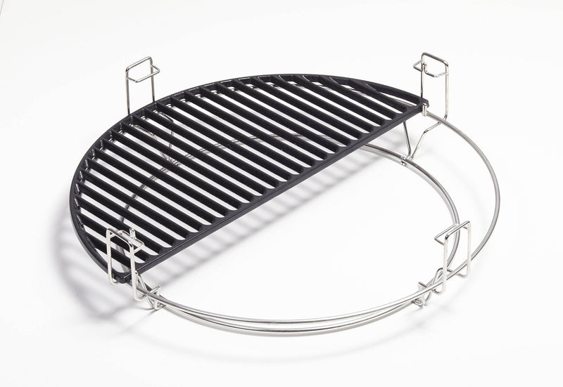 Kamado Joe KJ-HCICG Classic Joe Half Moon Cooking Grate, Cast Iron - Grill Parts America