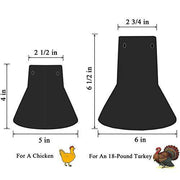 Ceramic Chicken Roaster Rack, Beer Can Chicken Stand Vertical Poultry Chicken Cooking BBQ Accessories - Grill Parts America