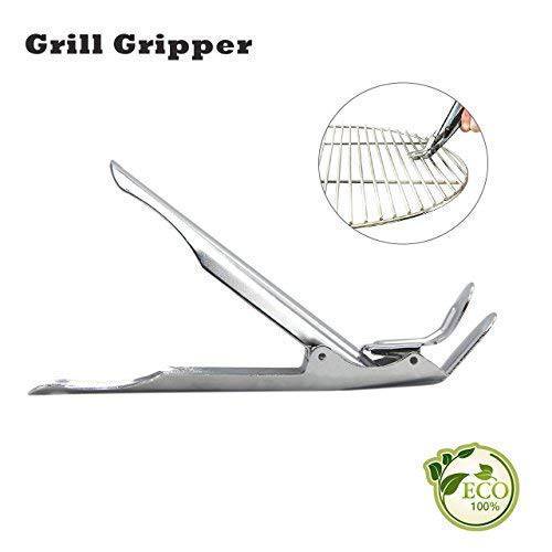 Grill Grate Lifter Gripper,Grill Accessories for Big Green Egg Primo Grill Dome Kamado Joe Charcoal Grill Smoker Louisiana Grill Accessories - Grill Parts America