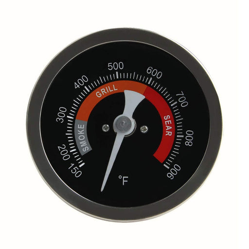 Grill Temperature Gauge For Big Green Egg 150-900°F Waterproof 3 1/4" Large Face Stainless Steel Cooking Thermometer - Grill Parts America