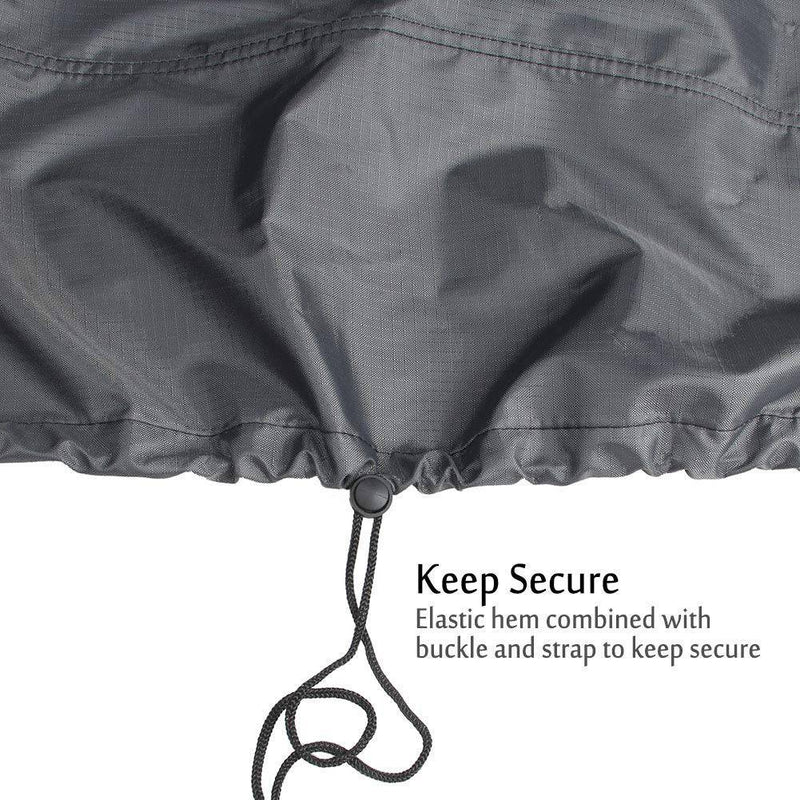 KAMaster Kamado Grill Full Cover XLarge Big Green Egg Big Joe Ceramic Grill,34 inch Dia Waterproof Outdoor Grill Cover - Grill Parts America