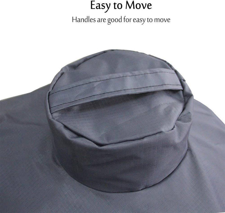 KAMaster Kamado Grill Full Cover XLarge Big Green Egg Big Joe Ceramic Grill,34 inch Dia Waterproof Outdoor Grill Cover - Grill Parts America