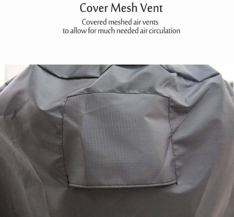 KAMaster Kamado Grill Full Cover XLarge Big Green Egg Big Joe Ceramic Grill,34 inch Dia Waterproof Outdoor Grill Cover - Grill Parts America