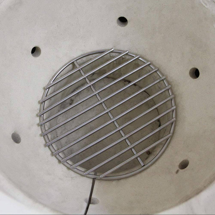 9" BBQ High Heat Stainless Steel Charcoal Fire Grate,Fits Large and Minimax Big Green Egg Fire Grate and Kamado Joe Grill Parts - Grill Parts America