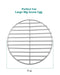 9" BBQ High Heat Stainless Steel Charcoal Fire Grate,Fits Large and Minimax Big Green Egg Fire Grate and Kamado Joe Grill Parts - Grill Parts America