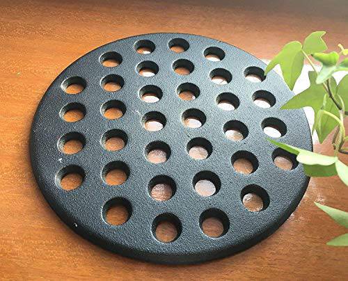 Big Green Egg Cast Iron Fire Grate 9" Fit for Large BGE G - Grill Parts America