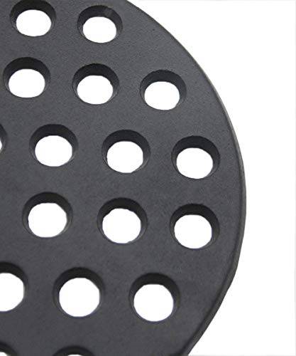Big Green Egg Cast Iron Fire Grate 9" Fit for Large BGE G - Grill Parts America