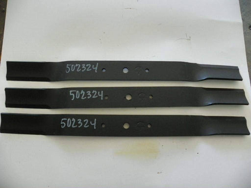 King Kutter 72" Finish Mower Blades Set of 3, Code 502324 - Grill Parts America