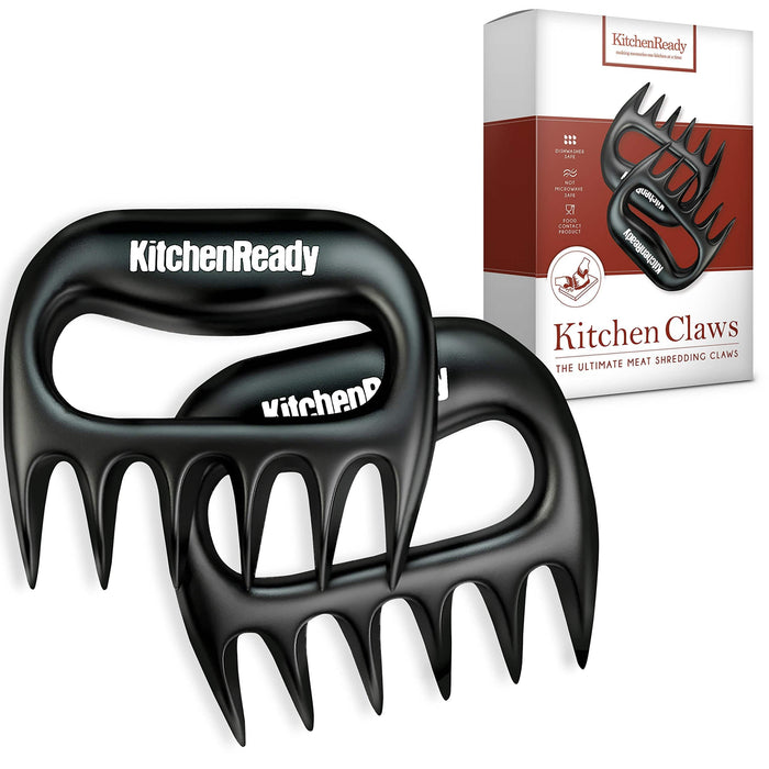 KitchenReady Meat Claws Perfect Shredder for Pulled Pork, Beef Brisket, Chicken, Turkey - Grill Parts America
