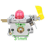 Kizut 545180811 Carburetor for Poulan BVM210VS SM210VS C1U-W45A Pro Leaf Blower Parts Fuel Line Filter Primer Bulb Kit - Grill Parts America