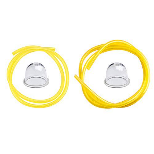 Kizut 545180811 Carburetor for Poulan BVM210VS SM210VS C1U-W45A Pro Leaf Blower Parts Fuel Line Filter Primer Bulb Kit - Grill Parts America