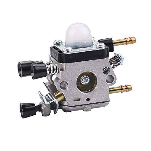 Kizut BG55 BG85 SH85 Carburetor for Stihl Tune Up Service Kit BG45 BG46 BG65 BG85 SH85 SH55 Leaf Blower Zama C1Q-S68 Carb # 4229 120 0606 Parts Fuel Line Filter for Stihl BG55 BG85 Carburetor Parts - Grill Parts America